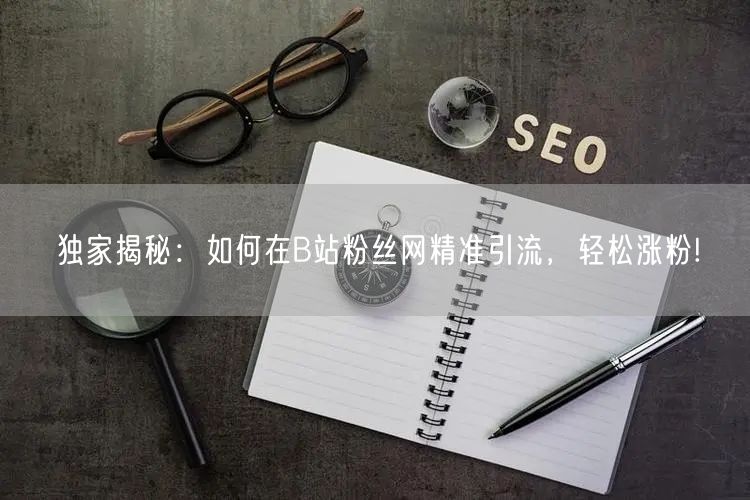 独家揭秘:如何在B站粉丝网精准引流,轻松涨粉!
